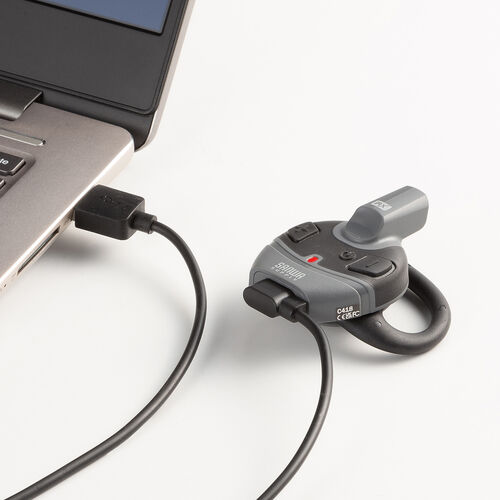 ワイヤレスガイドシステム（子機・ガイド用イヤホンマイク・ツアーガイドシステムマイク・単方向通信・1チャンネル最大100台接続・工場見学・旅行・団体・インカム・無線・軽量）