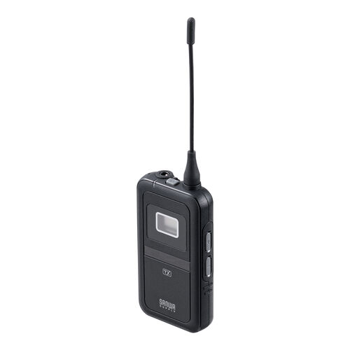 ワイヤレスガイドシステム（親機・ガイド用イヤホンマイク・ツアーガイドシステムマイク・単方向通信・1チャンネル最大100台接続・工場見学・旅行・団体・無線・シスガイド・軽量）