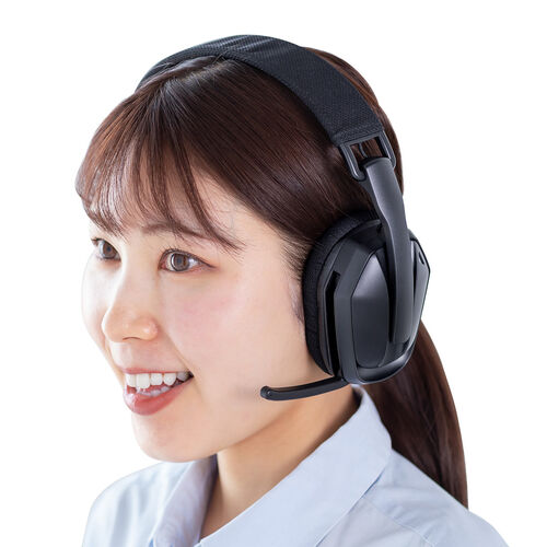 ワイヤレスヘッドセット（ゲーミング・eスポーツ・軽量・169g・ミュート・マイク付き・無線・2.4GHz・USB A＆Type-Cレシーバー・有線接続・RGB・LED付き）