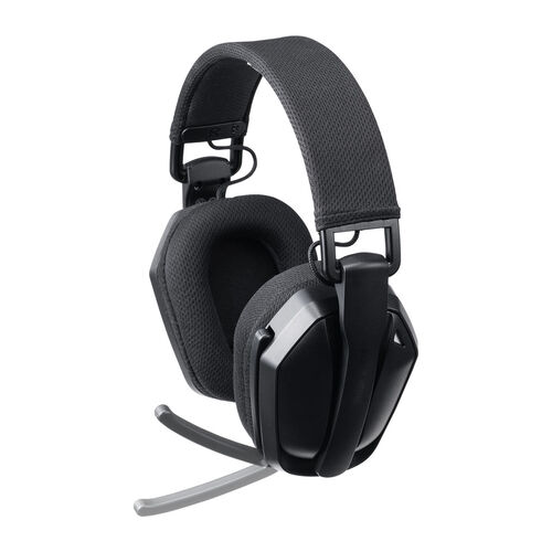 ワイヤレスヘッドセット（ゲーミング・eスポーツ・軽量・169g・ミュート・マイク付き・無線・2.4GHz・USB A＆Type-Cレシーバー・有線接続・RGB・LED付き）