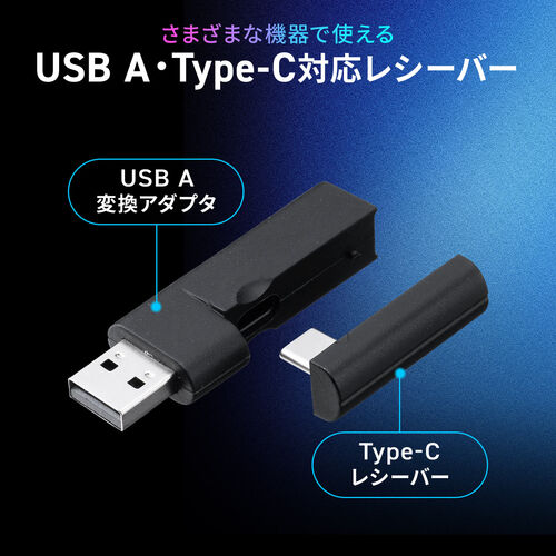 ワイヤレスヘッドセット（ゲーミング・eスポーツ・軽量・169g・ミュート・マイク付き・無線・2.4GHz・USB A＆Type-Cレシーバー・有線接続・RGB・LED付き）