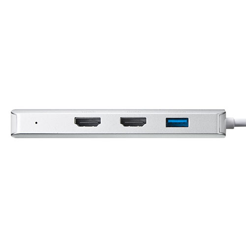USB Type-C変換アダプタ（HDMI×2・VGA×1・USB3.1×1・PD対応・同時出力・Type-Cハブ）