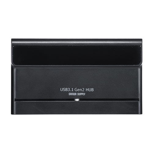 USB Type-Cハブ（USB3.1 Gen2/Gen1・USB3.0/2.0/1.1・USB PD・4ポート・バスパワー・セルフパワー対応・ACアダプタ付き・ブラック）