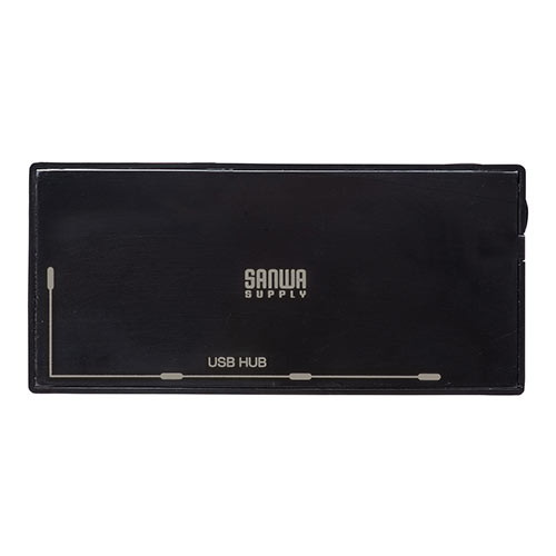 USB Type-Cハブ（4ポート・USB3.1 Gen1・USB3.0・HUB・バスパワー・ケーブル収納・3+1ポート・ブラック）