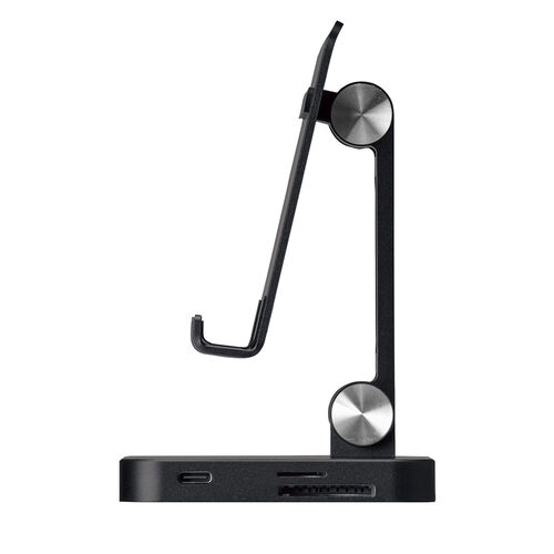 ドッキングステーション（USB・Type-C・スマホ・タブレット・スタンドタイプ・PD60W・・4K・7in1・HDMI・USB3.0・SD/microSDカード） HUB088BKN