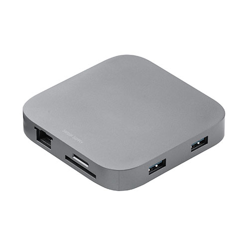 ドッキングステーション（USBハブ・持ち運び・コンパクト・巻き取り収納・USB・Type-C・PD100W・4K・8in1・HDMI・VGA・ROG AIIｙ・Steam Deck ） HUB091S