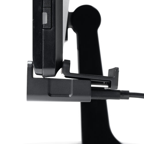 クリップ式USBハブ（Type-A接続・4ポート・クランプ固定・Type-C×1ポート・USB A×3ポート・1.5mケーブル・ブラック）