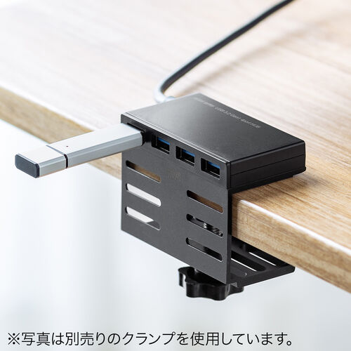 USBハブ（4ポート・USB-A・ケーブル長1m・バスパワー・薄型・軽量・コンパクト・高速データ転送・5Gbps）