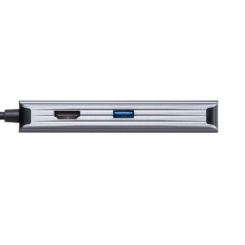 USB Type-Cマルチ変換アダプタ（HDMIポート・SD/microSDカードリーダー・USB3.2 Gen1×2ポート付き・ケーブル長50cm）