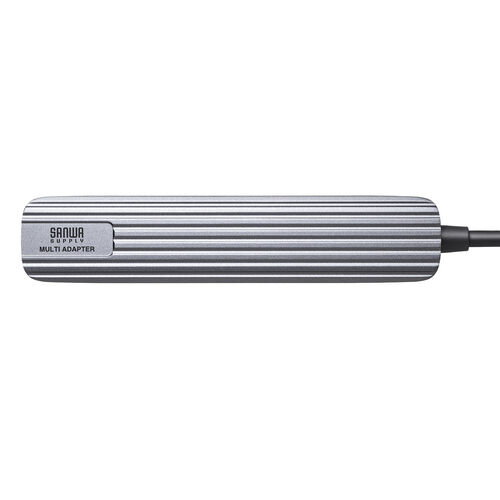 USB Type-Cマルチ変換アダプタ（HDMIポート・SD/microSDカードリーダー・USB3.2 Gen1×2ポート付き・ケーブル長50cm）