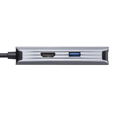 USB Type-Cマルチ変換アダプタ（HDMIポート・USB Type-Cポート・PD充電対応・USB3.2 Gen1ポート付き・ケーブル長50cm）