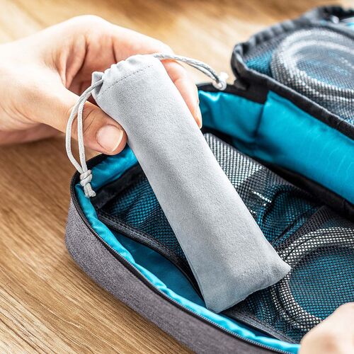 ドッキングステーション（タイプCハブ・HDMI・4K/30Hz・PD100W対応・有線LAN対応・ケーブル一体型・モバイル・持ち運び・ブルー） HUBC18BL