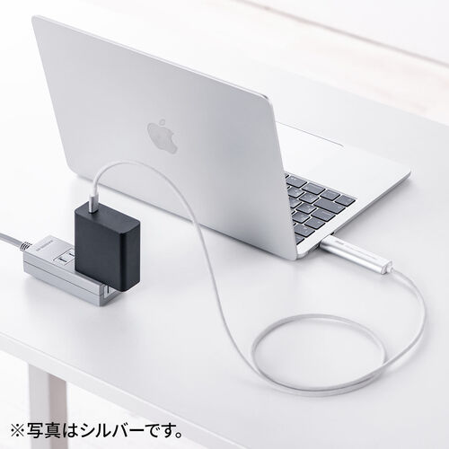 USB Type-Cハブ（Type-Cケーブル・PD対応・PD100W・USB Aポート増設・USB3.2 gen1・USB5gbps・持ち運び・ケーブル一体型・急速充電・1m・ブラック）
