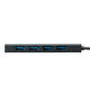 USBハブ（5ポート・セルフパワー・バスパワー・USB 5Gbps・小型・コンパクト・高速通信・Type-C接続・USB A接続・充電・通信・60cm）