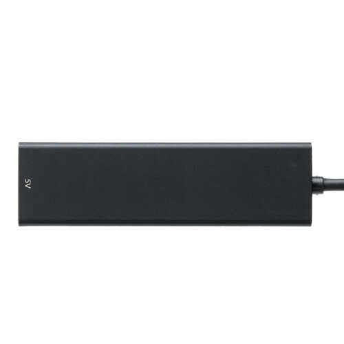 USBハブ（5ポート・セルフパワー・バスパワー・USB 5Gbps・小型・コンパクト・高速通信・Type-C接続・USB A接続・充電・通信・60cm）