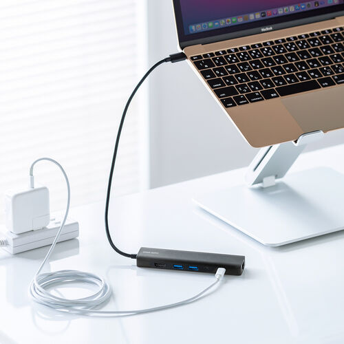 ドッキングステーション（USBハブ・タイプCハブ・HDMI・8K/4K 120Hz対応・コンパクト・USB3.2・PD100W・有線LAN・ROG AIIｙ・Steam Deck） HUBC9BK