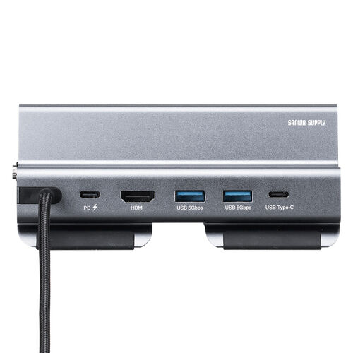 ドッキングステーション（ポータブルゲーミングPC用・タイプCハブ・6in1・SteamDeck・PD100W・4K/60Hz・RJ-45・Switch・ROG Ally） HUBCP19GM