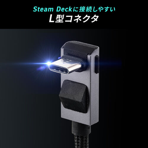 ドッキングステーション（ポータブルゲーミングPC用・タイプCハブ・6in1・SteamDeck・PD100W・4K/60Hz・RJ-45・Switch・ROG Ally） HUBCP19GM