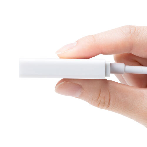 USB HDMI 変換（4K・USBハブ・3ポート拡張・Type C接続・PD充電対応・薄型・ホワイト）