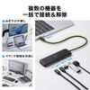 USB-C ハブ（5-in-1・PD100W・4K/30Hz・HDMIポート・軽量・コンパクト・USB-Cポート・USB-Aポート・5Gbps・高速データ転送）
