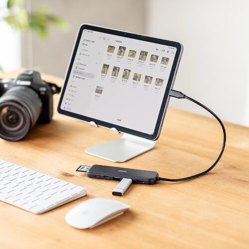 USB-C ハブ（7-in-1・PD100W・4K30Hz・HDMIポート・軽量・コンパクト・USB-Cポート・USB-Aポート・5Gbps・高速データ転送・SDカード・ドッキングステーション）