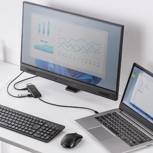 USB-C ハブ（7-in-1・PD100W・4K30Hz・HDMIポート・軽量・コンパクト・USB-Cポート・USB-Aポート・5Gbps・高速データ転送・SDカード・ドッキングステーション）