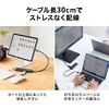 USB-C ハブ（7-in-1・PD100W・4K30Hz・HDMIポート・軽量・コンパクト・USB-Cポート・USB-Aポート・5Gbps・高速データ転送・SDカード・ドッキングステーション）
