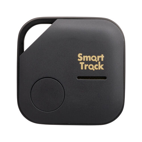 紛失防止タグ（スマートトラッカー・探す対応・iPhone・電池式・ブラック）