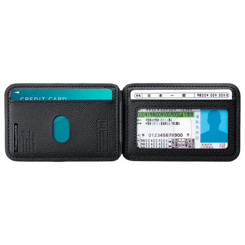 iPhone対応 マグネットカードホルダー（スマートトラッカー付き・Magsafe対応・ワイヤレス充電・カード収納3枚・紛失防止機能搭載）