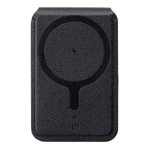 iPhone対応 マグネットカードホルダー（スマートトラッカー付き・Magsafe対応・ワイヤレス充電・カード収納3枚・紛失防止機能搭載）