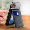 iPhone対応 マグネットカードホルダー（スマートトラッカー付き・Magsafe対応・ワイヤレス充電・カード収納3枚・紛失防止機能搭載）