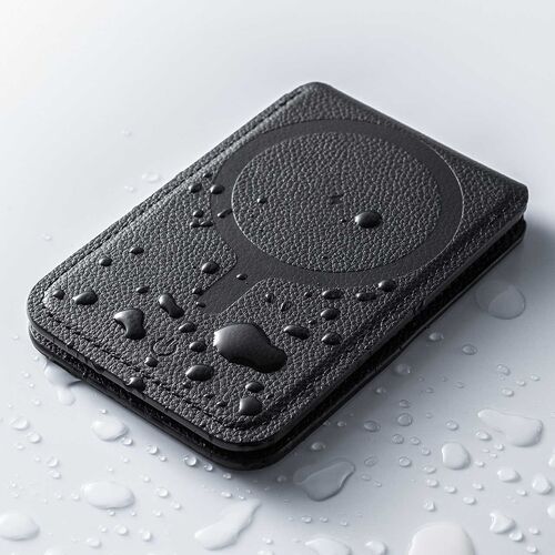 iPhone対応 マグネットカードホルダー（スマートトラッカー付き・Magsafe対応・ワイヤレス充電・カード収納3枚・紛失防止機能搭載）