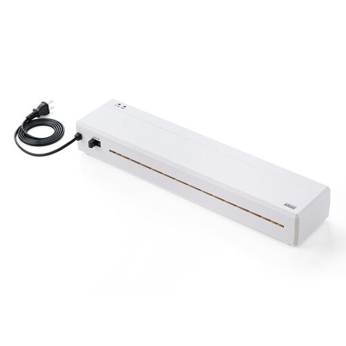 ラミネーター（A3・A4・2本ローラー・90秒ウォームアップ・パウチ加工・ラミネート・機械・パウチラミネーター・スリム・業務用・家庭用・リリース機能）