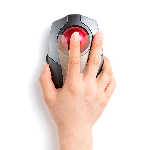 トラックボール（ワイヤレス・光学式・スクロール・充電式）