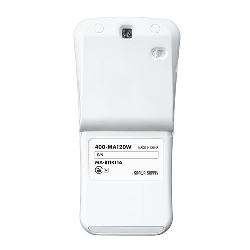 Bluetoothマウス(無線・Bluetooth3.0・IR LED・3ボタン・DPI切替・左右対称・折りたたみ・マルチペアリング・3台接続・充電式・超薄型・ホワイト)