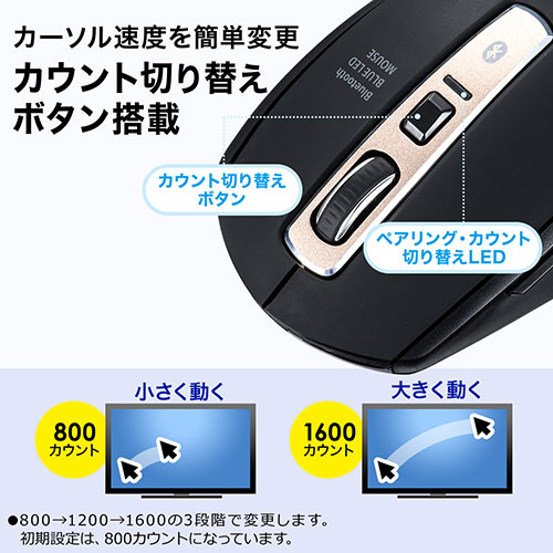 ワイヤレスマウス(Bluetooth・電池式・おすすめ・おしゃれ・人気