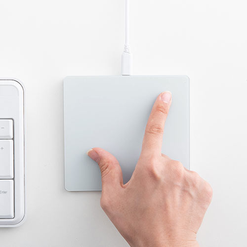 タッチパッド(トラックパッド・タッチマウス・USB接続・有線・薄型・ジェスチャー機能・400カウント）