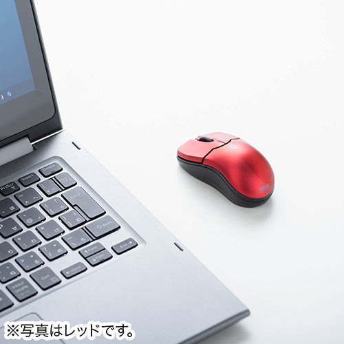 ワイヤレスマウス(Bluetooth・おすすめ・おしゃれ・人気・3ボタン・静音・電池式・超小型・持ち運び・エルゴノミクス・iPadOS対応・iOS14対応・ブラック) MA129BK