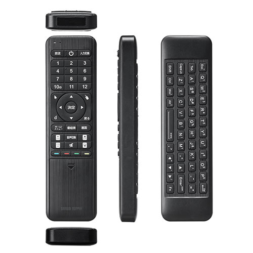 エアマウス （リモコン型・リモコン・キーボード・テレビリモコン・簡単接続・コンパクト・ブラック） EZ4-MA134BK サンワサプライ