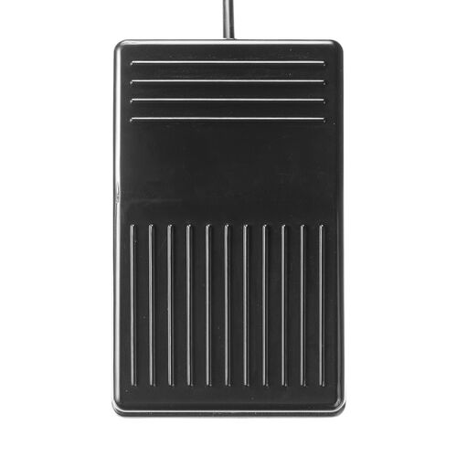 フットスイッチ（USB・フットペダル・有線接続・奥押し・カスタム可能・マクロ・プログラマブル・マウス操作対応・ショートカット割り当て・ゲーミング・配信・キーボード ）  MA212BK