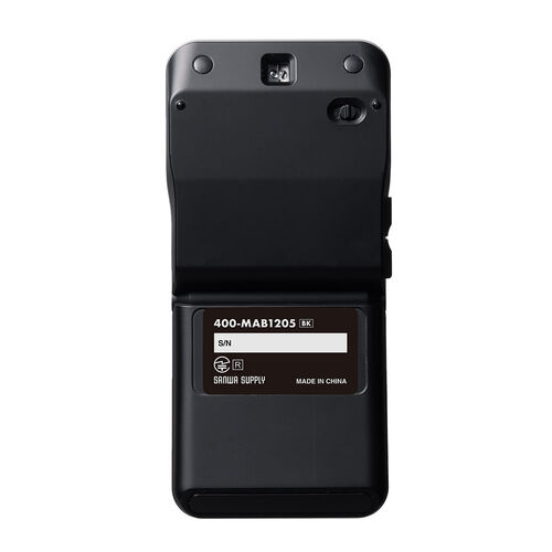 薄型マウス（Bluetoothマウス・5ボタン・小型・折りたたみ式・USB-C充電式・無線・ワイヤレス・マルチペアリング・コンパクト・戻る/進む ボタン・ブラック）