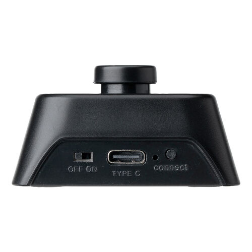 プログラマブルボタン（1ボタン/8機能・割り当て・有線 ＆ Bluetooth接続・左手デバイス・ページターナー・楽譜・ページ送り・USB充電器・電子書籍・コントローラー・ブラック）