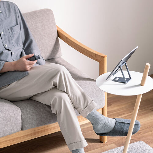 プログラマブルボタン（1ボタン/8機能・割り当て・有線 ＆ Bluetooth接続・左手デバイス・ページターナー・楽譜・ページ送り・USB充電器・電子書籍・コントローラー・ブラック）