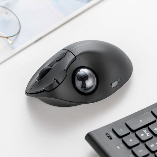 トラックボール 交換用 ボール（34mm・ブラック・光沢仕上げ・他社