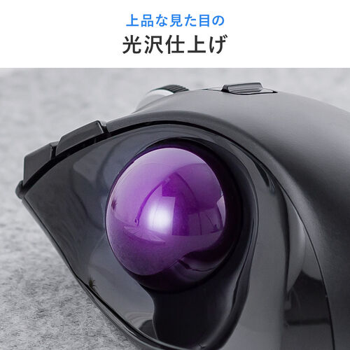 トラックボール 交換用 ボール（34mm・レッド・光沢仕上げ・他社マウス対応・汎用・玉・修理・高精度・赤色）