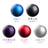 トラックボール 交換用 ボール（34mm・レッド・光沢仕上げ・他社マウス対応・汎用・玉・修理・高精度・赤色）