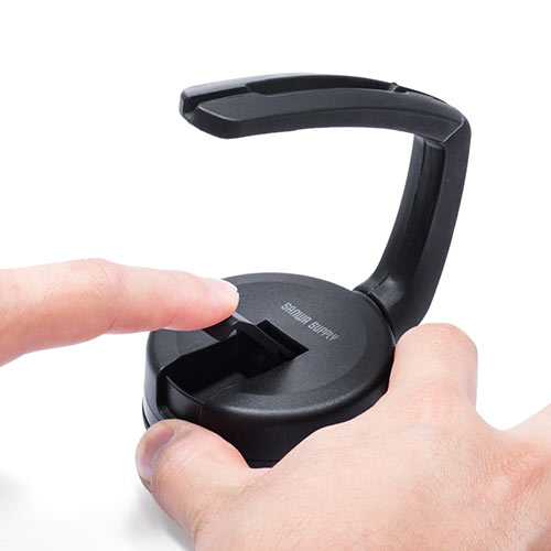 マウスバンジー（ケーブルホルダー・マウスコードホルダー・コードホルダー・吸盤取り付け・シリコンアーム・ゲーミング）