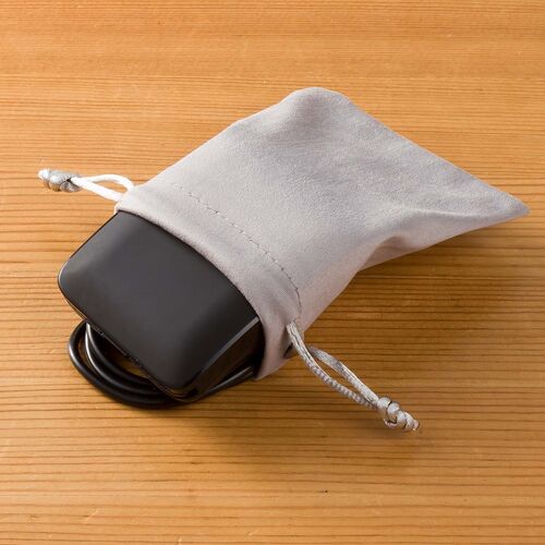 マウス（薄型・高速スクロール・Bluetooth・静音・スライドカバー・5ボタン・戻る/進むボタン・ポーチ付き・持ち運び・小型・携帯マウス・モバイルマウス・コンパクト・充電式・スリム・軽量・ブラック）