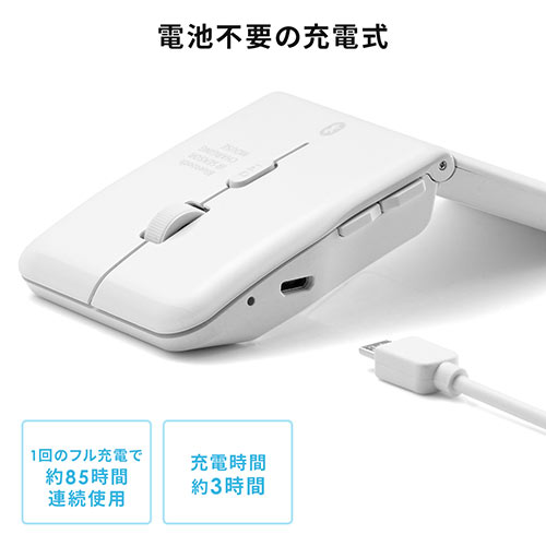 ワイヤレスマウス （Bluetooth・おすすめ・おしゃれ・人気・充電