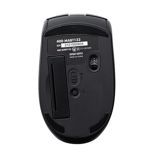 マウス（Bluetooth・エアマウス・空中マウス・ジャイロセンサー・小型マウス・プレゼンマウス・カウント切り替え・iPad・iPhone・ブラック）